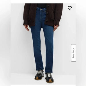 7 for All Mankind, dark wash, straight leg jeans, size 29